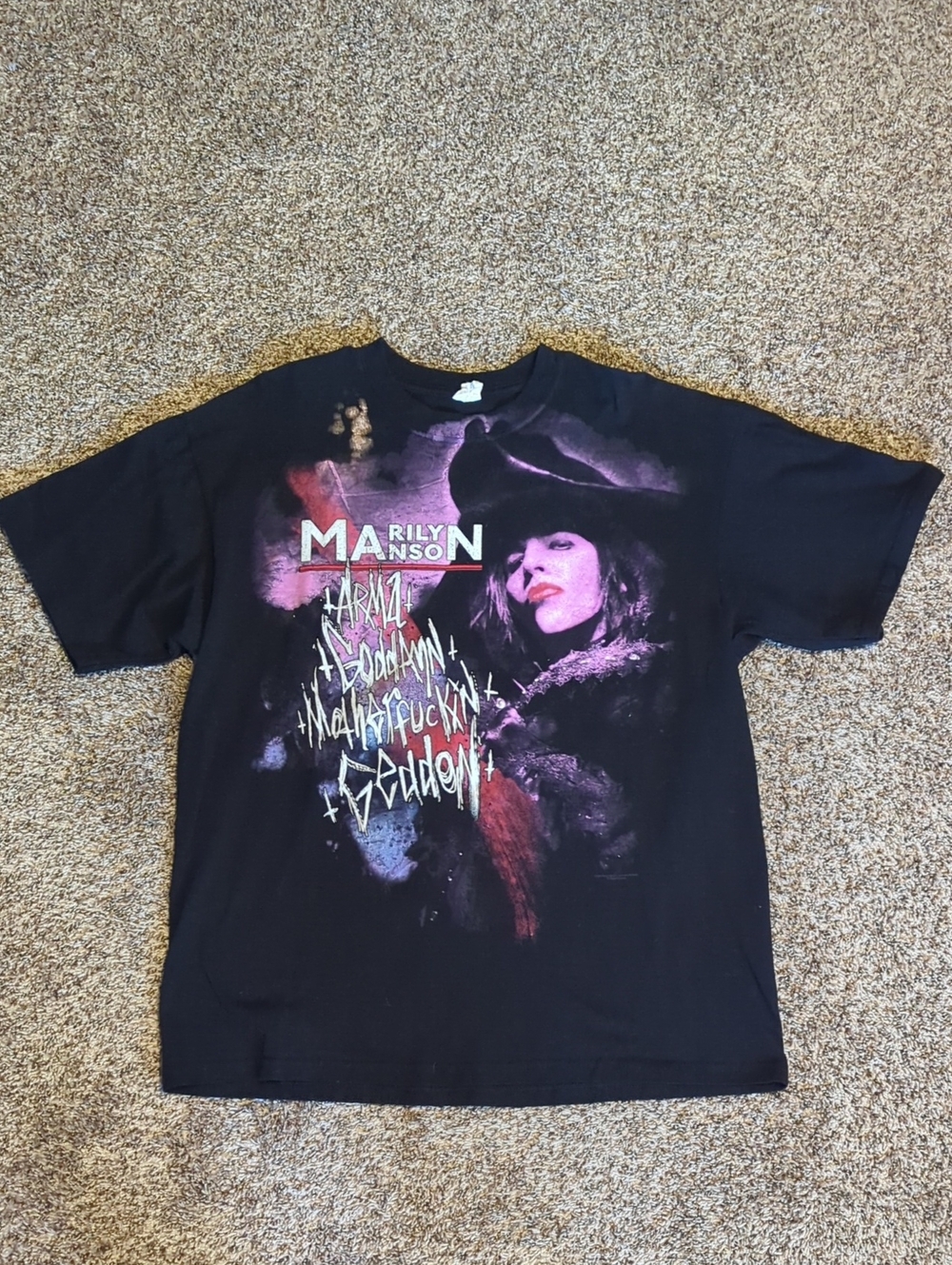 Marilyn Manson 2009 Concert Tee